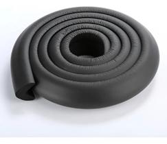 Protetor Quina Cantoneira Segurança Bebê 2 Rolos 4 Me Preto