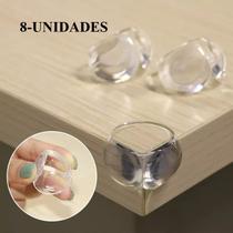 Protetor Quina Móveis Cantoneira Silicone Bebê