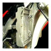 Protetor Radiador CRF 250 R / X 2006 2007 2008 2009 Alumínio Protetor Radiador CRF 250 R / X 2006 2007 2008 2009 Alumínio