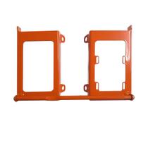 Protetor Radiador KTM EX 300 2T EXCF 2020 2021 Laranja Epoxi