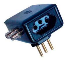 Protetor Raios 220V Tv & Antena Digital Coaxial 2 Tomadas - PW Protetor Raios 220V Tv & Antena Digital Coaxial 2 Tomadas - PW