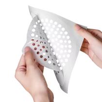 Protetor Ralo Adesivo Banheiro Pia Cozinha Descatavel Kit10u