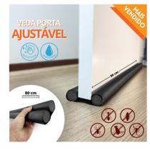 Protetor Rolinho Veda Porta Impermeável 80cm Sem Costura