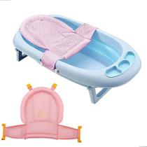 Protetor Rosa de Segurança para Banheira de Bebê - Rede para Banho Infantil. Protetor Rosa de Segurança para Banheira de Bebê - Rede para Banho Infantil.
