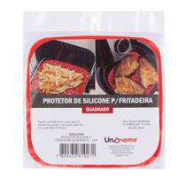 Protetor Silicone Air Fryer Fritadeira 19cm Quadrado