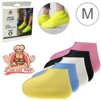 Protetor Silicone Calcados Tamanho M (33-36) 1 Par 25X15Cm Protetor Silicone Calcados Tamanho M (33-36) 1 Par 25X15Cm