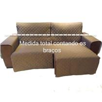 Protetor Sofá 2.50m(medindo Com Braços)2 Modulos Retratil e reclinavel- caramelo - RJ ENXOVAIS - RJ Protetor Sofá 2.50m(medindo Com Braços)2 Modulos Retratil e reclinavel- caramelo - RJ ENXOVAIS - RJ