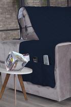 Protetor Sofá Retrátil Ass. 1,80m Micropercal 2Md Az Marinho Protetor Sofá Retrátil Ass. 1,80m Micropercal 2Md Az Marinho