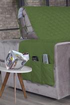 Protetor Sofá Retrátil Ass 2,80m Micropercal 2Md Verde Oliva Protetor Sofá Retrátil Ass 2,80m Micropercal 2Md Verde Oliva