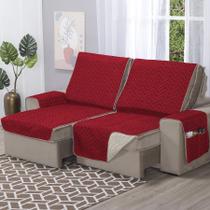 Protetor Sofá Retrátil Capa 3 Lugares 1,80M Assento Dupla Protetor Sofá Retrátil Capa 3 Lugares 1,80M Assento Dupla