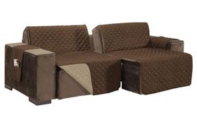 Protetor sofa retratil e reclinavel 3 lugares 1.80 de assento 2 modulos dupla face rios enxovais Protetor sofa retratil e reclinavel 3 lugares 1.80 de assento 2 modulos dupla face rios enxovais