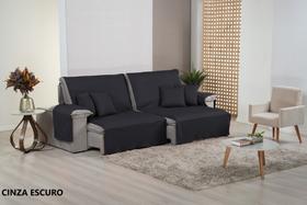 PROTETOR Sofá Retrátil Luxo 02 Lugares Matelado