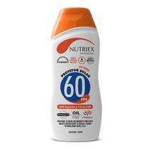 Protetor sol.fps60 nutriex 120g