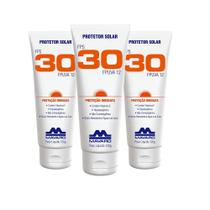 Protetor Solar 30FPS Mavaro 120G Kit com 3 Unidades Protetor Solar 30FPS Mavaro 120G Kit com 3 Unidades