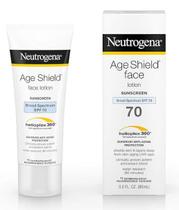 Protetor Solar 70 Spf Neutrogena Age Shield Face Oil Free - EUA