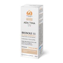 Protetor Solar Ada Tina Biosole FPS 60 40ml Vaniglia Cor 25