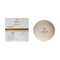 Protetor Solar Adcos Po Compacto Cobertura Natural FPS50 Peach 11g