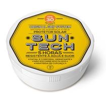 Protetor Solar adulto infantil Corporal e Facial Suntech 5 horas de duração resistente agua FPS 30 75g