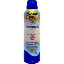 Protetor Solar Advanced Protection Spray FPS 50 Banana Boat Frasco 220ml