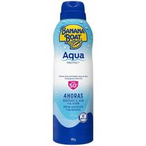 Protetor Solar Aerossol Banana Boat Aqua Protect FPS 50 Resistente Água e Suor