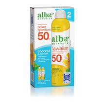 Protetor solar Alba Botanica Hawaiian Coconut SPF 50 236mL (pacote com 2) Protetor solar Alba Botanica Hawaiian Coconut SPF 50 236mL (pacote com 2)