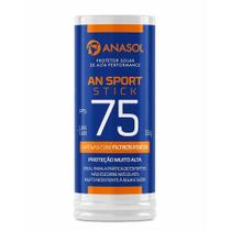Protetor Solar Anasol AN Sport Stick FPS 75 Bastão 16g