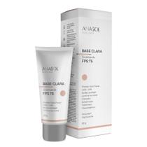 Protetor solar anasol base clara fps 75 vegano 40g