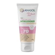 Protetor Solar Anasol FPS 70 Antioleosidade Clareador 40g Protetor Solar Anasol FPS 70 Antioleosidade Clareador 40g