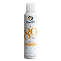 Protetor Solar Anasol Spray Transparente FPS 80 200ML 160G