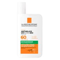 Protetor Solar Anthelios UVmune 400 Airlicium FPS 60 Antioleosidade Fluido Toque Seco 50ml