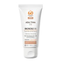 Protetor Solar Anti idade Ada Tina Biosole BB Cake FPS 60 Protetor Solar Anti idade Ada Tina Biosole BB Cake FPS 60