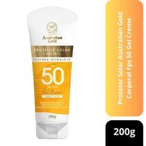 Protetor Solar Australian Gold Corporal Fps50 Gel Creme 200g BIA DROGARIA