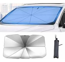 Protetor Solar Automotivo Parabrisa Dobrável Retrátil Uv - Sou Mais Preço