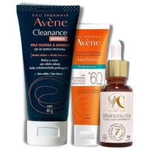 Protetor Solar Avene 60 Fps S/Cor Gel Limpeza Intenso Serum