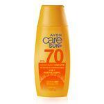 Protetor solar Avon Care Sun FPS 70 Rosto e Corpo 120ml