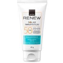 Protetor Solar Avon Renew Tripla Proteção Fps 50/70 - 40 g