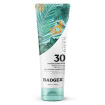 Protetor solar Badger Mineral Daily com óxido de zinco SPF 30 120 ml