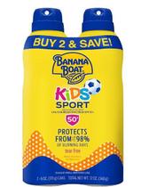 Protetor Solar Banana Boat Kids Spray 170g Spf 50+ Pacote com 2