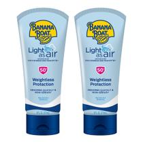 Protetor solar Banana Boat Light As Air Lotion SPF 50 177mL x2