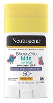 Protetor Solar Bastão Neutrogena Sheer Zinc Kids Mineral 50+