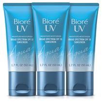 Protetor Solar Bioré UV Aqua Rich SPF 50 PA++++ (50ml) - Kit com 3 Unidades