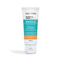 Protetor Solar Biosole C FPS50 com Vitamina C 40ml AdaTina