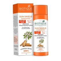 Protetor Solar Biotique Sandalwood FPS 50+ UVA/UVB - 120ml Protetor Solar Biotique Sandalwood FPS 50+ UVA/UVB - 120ml