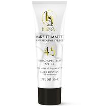 Protetor solar BLACK GIRL SUNSCREEN Make It Matte SPF 45 Face