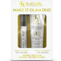 Protetor solar BlackGirlProtetor solar Make It Glam Duo SPF45/50