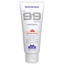 Protetor Solar Bloqueador Profissional 120g Corpo E Rosto FPS 99 Mavaro