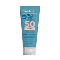Protetor solar BLUE LIZARD Baby Mineral SPF 50+ 90mL resistente à água Protetor solar BLUE LIZARD Baby Mineral SPF 50+ 90mL resistente à água