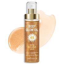 Protetor solar Body Glow Oil GADMLURY SPF 45 Broad Spectrum 110mL