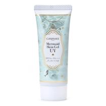 Protetor solar CANMAKE Mermaid Skin Gel 40mL com sabonete facial C01 CICA* Mint Protetor solar CANMAKE Mermaid Skin Gel 40mL com sabonete facial C01 CICA* Mint