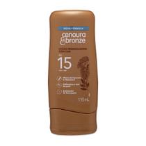 Protetor Solar Cenoura & Bronze Efeito Dourado FPS15 110ml